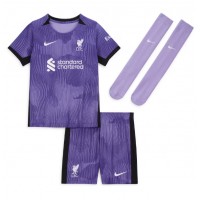 Liverpool Thiago Alcantara #6 Replica Third Minikit 2023-24 Short Sleeve (+ pants)